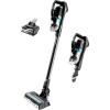 imageBissell ICONPet Turbo Vacuum with Powerful Turbo Boost Suction Tangle Free Brush Roll ampamp Parking Break LED Crevice  Dusting Brush Tool LED Motorized TurboBrush Tool Plus a Wall MountTitanium and Black With Electric Blue Accents