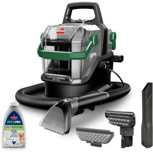 imageBISSELL Little Green Pet Pro Portable Carpet Cleaner Portable Carpet and Upholstery Deep Cleaner CarAuto Detailer with SelfCleaning Tough Stain Tool Pet Hair Removal Tool Crevice Tool 3909
