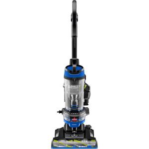 imageBissell CleanView Swivel Rewind Vacuum with Automatic Cord Rewind TurboEraser Upholstery Tool Triple Action Brush Roll Swivel Steering Extension Wand EasyEmpty Dirt Tank MultiCyclonic Suction