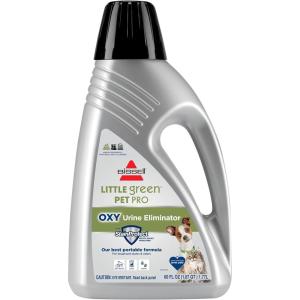 imageBissell Little Green PETPROOXY Formula for Portable Carpet Cleaners 60 oz 2034FOxy Spot  Stain Urine Eliminator  60 oz
