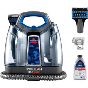 imageBissell SpotClean ProHeat Portable Spot and Stain Carpet Cleaner 2694 BlueBlue