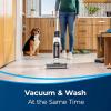 imageBissell TurboClean Cordless Hard Floor Cleaner Mop and Lightweight WetDry Vacuum 3548WhiteBlack