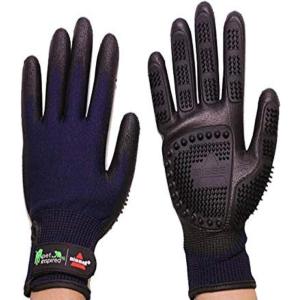 imageBissell DeShedding Grooming Gloves for Pets Size Large L 1 Pair for Long and Short Hair on Dogs Cats and MoreExtra Large 1011