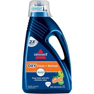 imageBissell OXY Clean  Refresh with Febreze Original Gain Scent Formula 60oz Upright Carpet Cleaner Formula for Capets Upholstery ampamp StairsNEW 2021