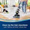 imageBissell CleanView Swivel Rewind Pet Reach Vacuum Cleaner with Quick Release Wand Swivel Steering and Automatic Cord Rewind 3197A Color May VaryBlack