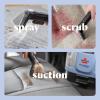 imageBISSELL Little Green Mini Cordless Portable Carpet and Upholstery Deep Cleaner CarAuto Detailer with HydroRinse SelfCleaning Tool and 4quot Tough Stain Tool Limited Edition Color Lake 4015LLimited Edition Lake