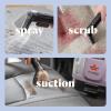 imageBISSELL Little Green Mini Cordless Portable Carpet and Upholstery Deep Cleaner CarAuto Detailer with HydroRinse SelfCleaning Tool and 4quot Tough Stain Tool Limited Edition Color Lake 4015LLimited Edition Dusk