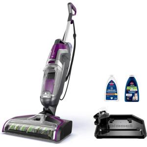 imageBISSELL CrossWave Edge MultiSurface Hard Floor Cleaner Wet Dry Vacuum with ZeroGap Edge Technology 4111ACrossWave Pet Pro