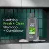 imageDOVE MEN  CARE 2in1 Shampoo and Conditioner Fresh and Clean 4 Count Nourishes and Invigorates Helps Strengthen Hair 254 oz