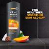 imageDOVE MEN  CARE Body Wash Rejuvenating Mango  Cedarwood 4 Count for Men with 24Hour Nourishing Micromoisture Technology 18 oz