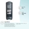 imageDove MenCare Body Wash Extra Fresh 4 Count for Mens Skin Care Body Wash Effectively Washes Away Bacteria While Nourishing Your Skin 18 ozcharcoal and clay