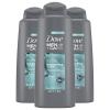 imageDOVE MEN  CARE 2 in 1 Shampoo ampamp Conditioner Eucalyptus ampamp Birch 4 Count For HealthyLooking Hair Naturally Derived Plant Based Cleansers 12 oz204 Fl Oz Pack of 3
