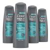 imageDOVE MEN  CARE 2 in 1 Shampoo ampamp Conditioner Eucalyptus ampamp Birch 4 Count For HealthyLooking Hair Naturally Derived Plant Based Cleansers 12 oz12 Fl Oz Pack of 4