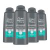 imageDOVE MEN  CARE 2 in 1 Shampoo and Conditioner Dandruff Defense 4 Count 204 oz