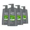 imageDOVE MEN  CARE 2in1 Shampoo and Conditioner Fresh and Clean 4 Count Nourishes and Invigorates Helps Strengthen Hair 254 oz