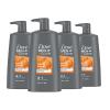 imageDOVE MEN  CARE Fortifying 2 in 1 Shampoo and Conditioner for Resilient and Thicker Hair Thick and Strong with Caffeine Helps Strengthen Thinning Hair 12 oz Pack of 6Thick and Strong