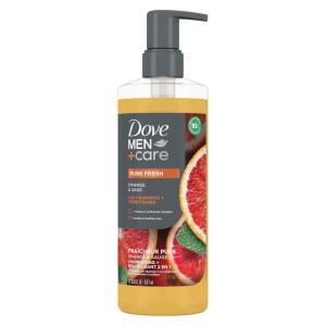 imageDove MenCare 2in1 Shampoo  Conditioner Pure Fresh Orange ampamp Sage for Strong HealthyLooking Hair with Vitamin C ampamp Mineral Complex 175 oz