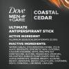 imageDOVE MEN  CARE Antiperspirant hydrating waterbased deodorant Juniper Woods with our best nonirritant formula 26 oz 2 CountCoastal Cedar