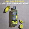 imageDOVE MEN  CARE Body 4 Count Wash Lime  Avocado Oil to Rebuild Skin in the Shower with PlantBased Cleansers and Moisturizers 18 oz