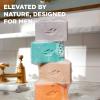 imageDOVE MEN  CARE Cleansing Bar Soap Blood Orange  Sea Salt 4 Bars to Rebuild Skin in the Shower a 4in1 Hair Body Face ampamp Shaving Bar with PlantBased Cleanser and Natural Oils 5 oz