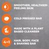 imageDOVE MEN  CARE Cleansing Bar Soap Blood Orange  Sea Salt 4 Bars to Rebuild Skin in the Shower a 4in1 Hair Body Face ampamp Shaving Bar with PlantBased Cleanser and Natural Oils 5 oz
