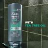 imageDOVE MEN  CARE PostWorkout Body Wash 3N1 Revive 4 Count For Men With Tea Tree Oil 18 ozTea Tree
