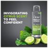 imageDove MenCare Antiperspirant Dry Spray Deodorant for Men Extra Fresh 48Hour Sweat and Body Odor Protection 38 oz38 Ounce Pack of 3