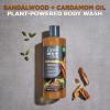 imageDove MenCare Body Wash Sandalwood  Cardamom Oil 4 Count to Rebuild Skin in the Shower with PlantBased Cleansers and Moisturizers 18 ozBody Wash