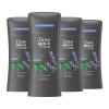 imageDove MenCare Antiperspirant Stick Sea Salt  Lavender 4 Count 72H Protection with a PlantBased Moisturizer 26 ozHerbal