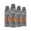 imageDove MenCare Dry Spray Antiperspirant Cedarwood  Tonka 4 Count 72H Protection with a PlantBased Moisturizer 38 ozCedarwood and Tonka Beans
