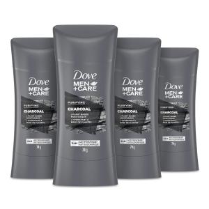 imageDOVE MEN  CARE Antiperspirant Deodorant Charcoal 4 Count Antiperspirant Natural Inspired Deodorant for Men 26 OZ