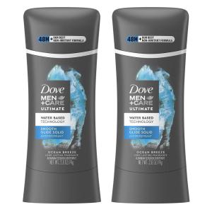 imageDOVE MEN  CARE Antiperspirant hydrating waterbased deodorant Juniper Woods with our best nonirritant formula 26 oz 2 CountOcean Breeze