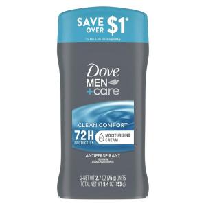 imageDOVE MEN  CARE Deodorant Stick For Men Morning Fresco Aluminum Free 72Hour Odor Protection Mens Deodorant With Essential Oils ampamp 14 Moisturizing Cream 3 Ounce Pack of 3Clean Comfort