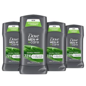 imageDOVE MEN  CARE Deodorant Stick For Men Morning Fresco Aluminum Free 72Hour Odor Protection Mens Deodorant With Essential Oils ampamp 14 Moisturizing Cream 3 Ounce Pack of 3Citrus
