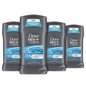 imageDOVE MEN  CARE Deodorant Stick For Men Morning Fresco Aluminum Free 72Hour Odor Protection Mens Deodorant With Essential Oils ampamp 14 Moisturizing Cream 3 Ounce Pack of 3Subtle