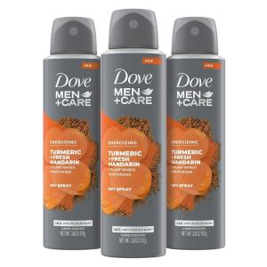 imageDove MenCare Dry Spray Antiperspirant Cedarwood  Tonka 4 Count 72H Protection with a PlantBased Moisturizer 38 ozCitrus
