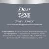 imageDove Men  Care Clinical Protection Antiperspirant 72Hour Sweat And Odor Protection Clean Comfort XL Antiperspirant For Men Formulated With Triple Action Moisturizer 27ozClean Comfort