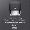imageDove MenCare Refillable Deodorant Kit 0 percent Aluminum Fresh Feel Aluminum Free Deodorant 113 oz113 Ounce Pack of 1