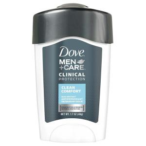 imageDove Men  Care Clinical Protection Antiperspirant 72Hour Sweat And Odor Protection Clean Comfort XL Antiperspirant For Men Formulated With Triple Action Moisturizer 27ozClean Comfort