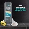 imageDOVE MEN  CARE Body and Face Wash Exfoliating Sea Salt  Citrus 4 count for Men with 24Hour Nourishing Micromoisture Technology 18 fl oz