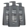 imageDOVE MEN  CARE Purifying Shampoo Charcoal  Clay 2 Pk for Stronger More Resilient Hair with PlantBased Cleansers 31 ozFragranced