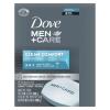 imageDOVE MEN  CARE Bar 3 in 1 Cleanser for Body Face and Shaving Blue Eucalyptus 8 Bars For Fresh HealthyFeeling Skin Body and Facial Cleanser More Moisturizing Than Bar Soap 375 ozClean Comfort