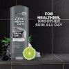 imageDOVE MEN  CARE Midnight Classico Body and Face Wash 4 Count for Calm Replenished ampamp Hydrated SkinCharcoal and Clay