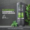 imageDOVE MEN  CARE Midnight Classico Body and Face Wash 4 Count for Calm Replenished ampamp Hydrated SkinExtra Fresh