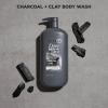 imageDOVE MEN  CARE Purifying Body ampamp Face Wash 3 Count Charcoal Clay with 24Hour Nourishing Micromoisture Technology 30 ozCharcoal Clay
