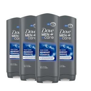 imageDOVE MEN  CARE Midnight Classico Body and Face Wash 4 Count for Calm Replenished ampamp Hydrated SkinMidnight Classico