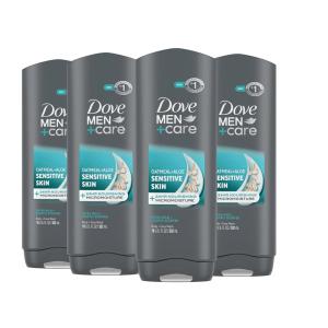imageDOVE MEN  CARE Midnight Classico Body and Face Wash 4 Count for Calm Replenished ampamp Hydrated SkinSensitive Skin