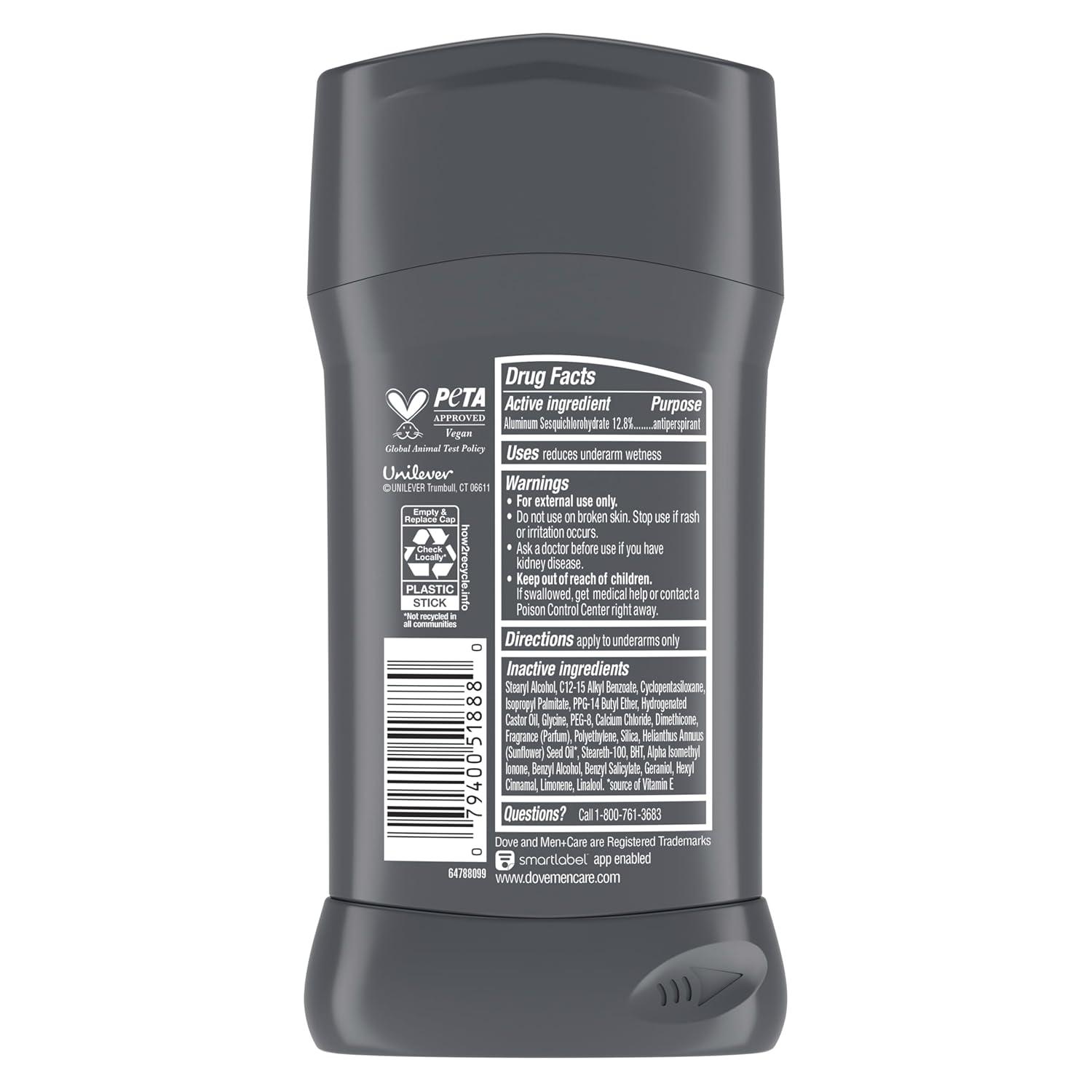 imageDOVE MEN  CARE Antiperspirant 3 Pack Sportcare Fresh Deodorant for Men 27 oz