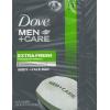 imageDove MenCare 3 in 1 Bar Cleanser for Body Face and Shaving to Clean and Hydrate Skin Extra Fresh Body and Facial Cleanser More Moisturizing Than Bar Soap 375 oz 8 Bars