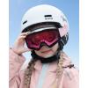 imageOutdoorMaster Falcon Kids Ski GogglesMagnetic Interchangeable Lens Anti Fog UV Protection OTG Snowboard Goggles for YouthLensvlt 44 Pink